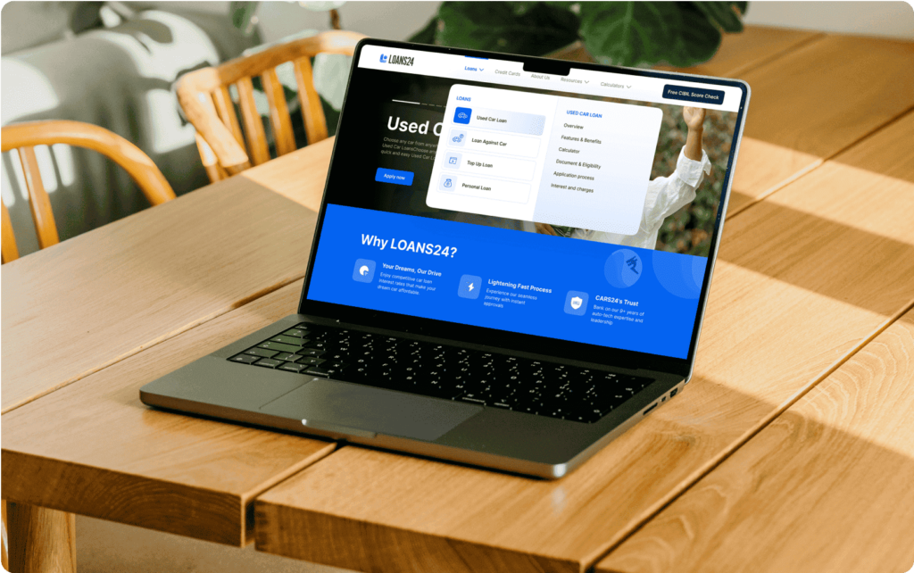 Feelpixel-Loans24-simplify navigation-Case study