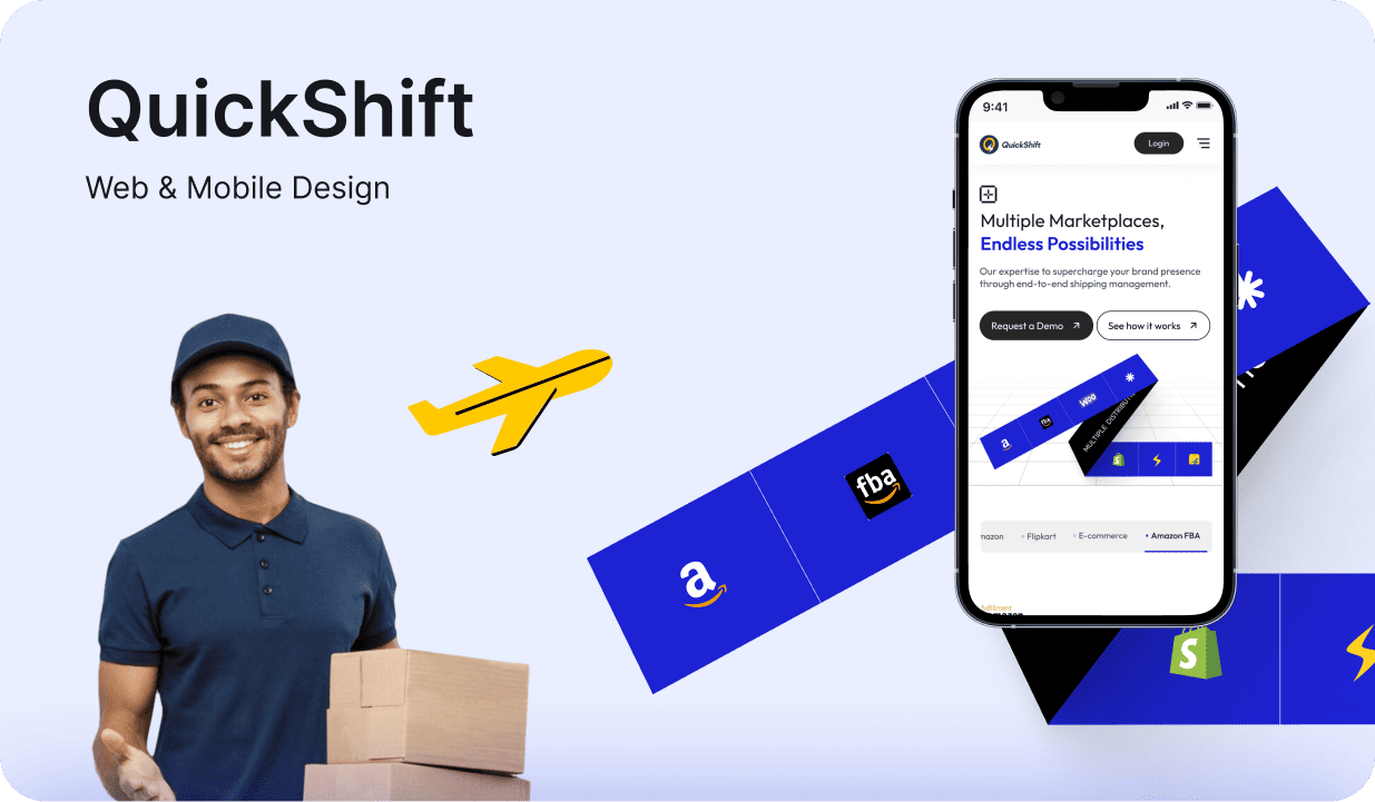 Feelpixel-Quickshift-Website Design-Supply Chain-Logistics-case study