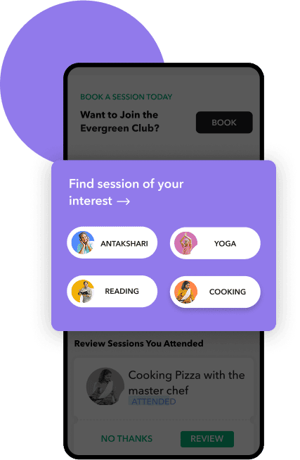 Feelpixel-evergreen club-session interests-case study